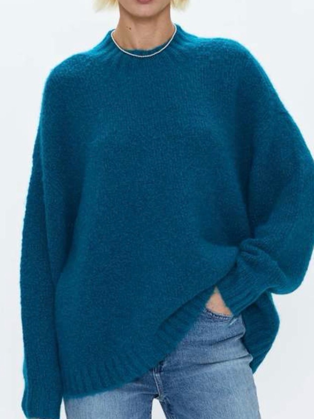 Pistola Carlen mock neck sweater in atlas